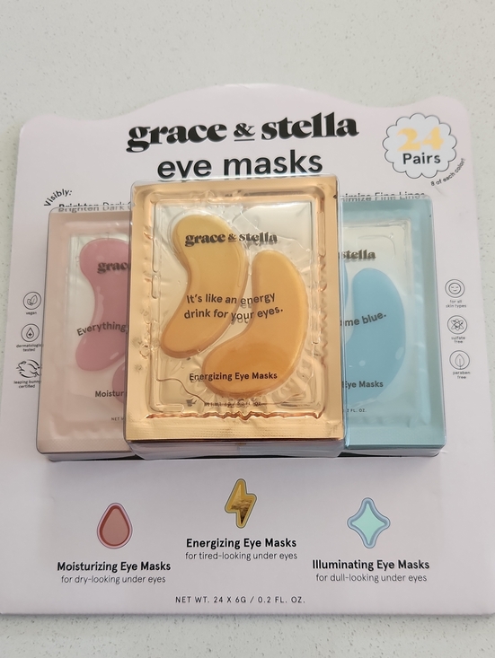 grace & stella Other - NWT grace & stella Energizing Eye Masks  24 COUNT
